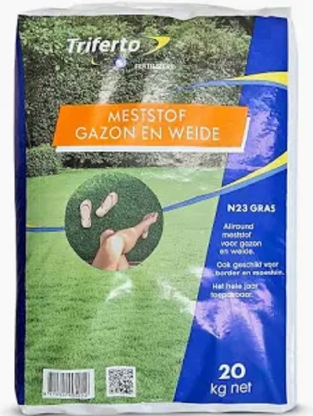 N-23 Meststof voor Gras en Weidegrond