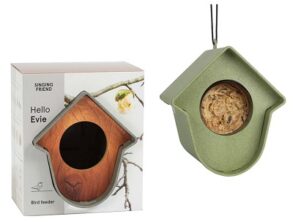 VOEDERHUIS EVIE KUNSTSTOF HOUT