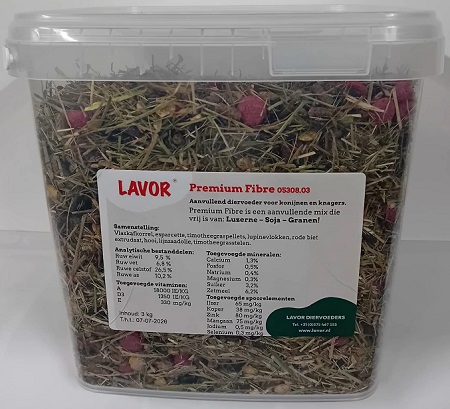 LAVOR PREMIUM FIBRE 3 KG EMMER