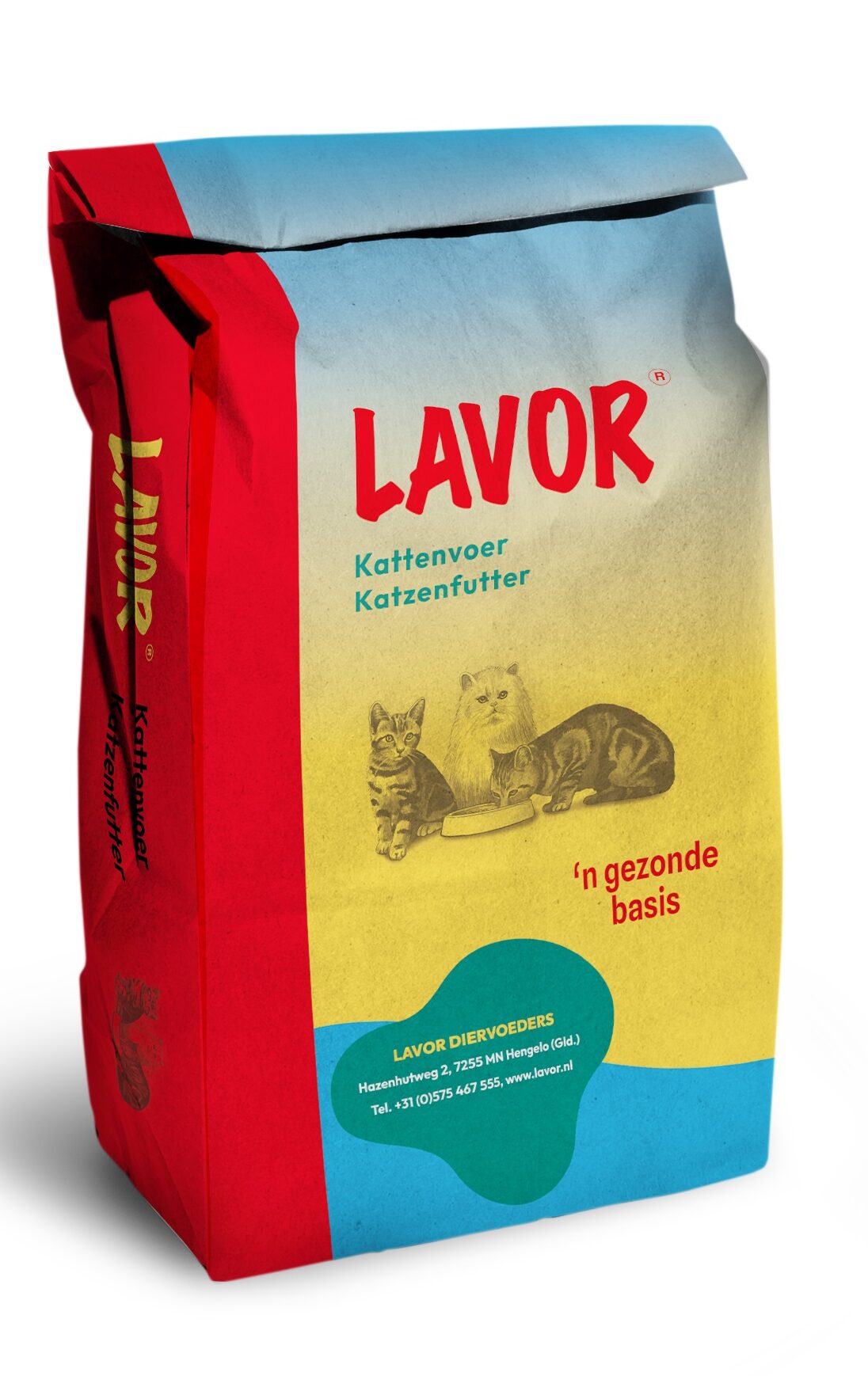 LAVOR KATTENBROK NOGRAIN ZALM PREMIUM - 5 KG -
