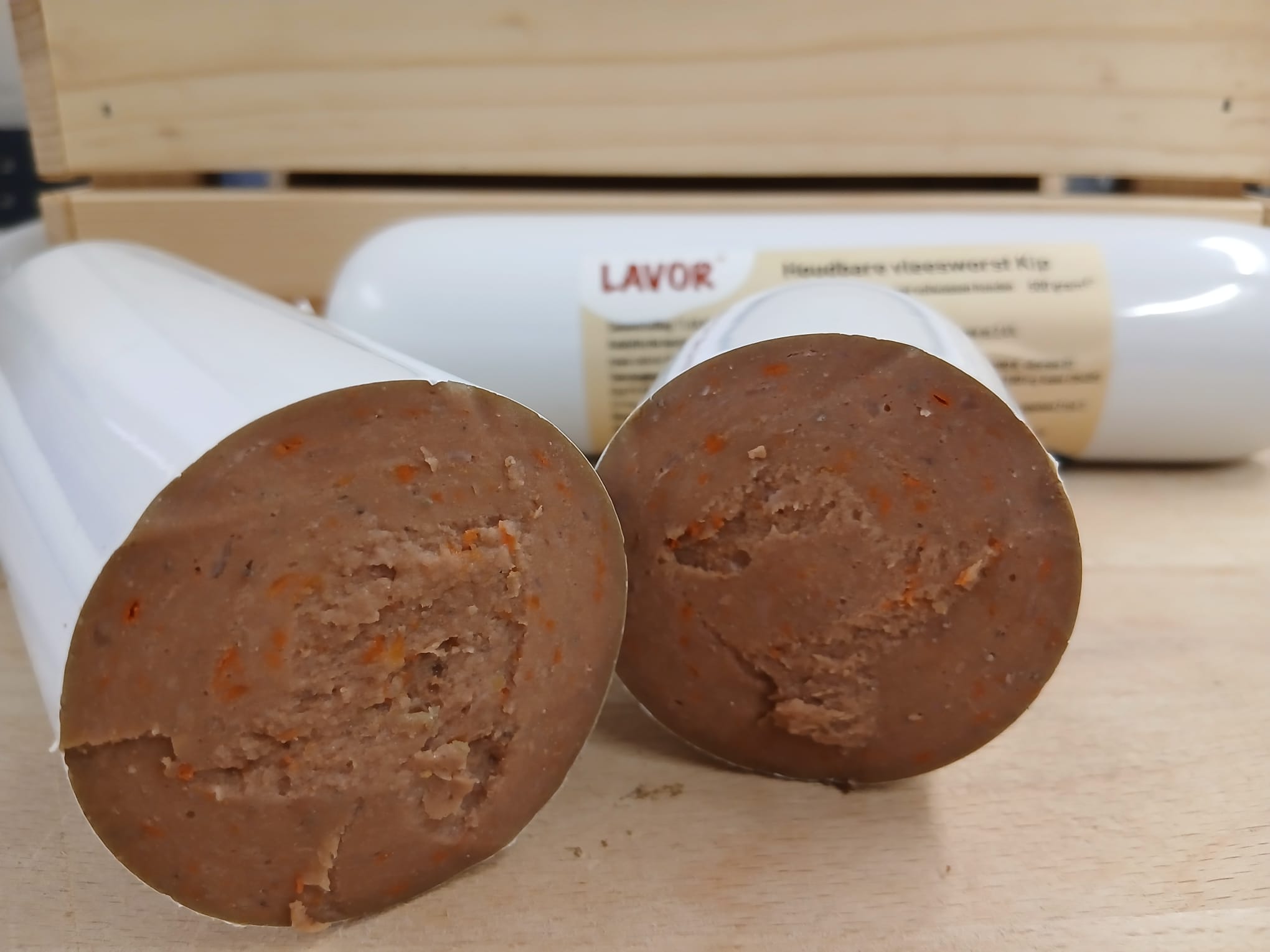 Lavor houdbare vleesworst Kip 500 gram, foto 2 van 2