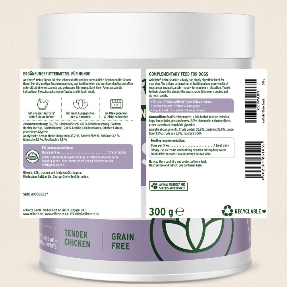 Aniforte Relax snack 300 gram - Afbeelding 6