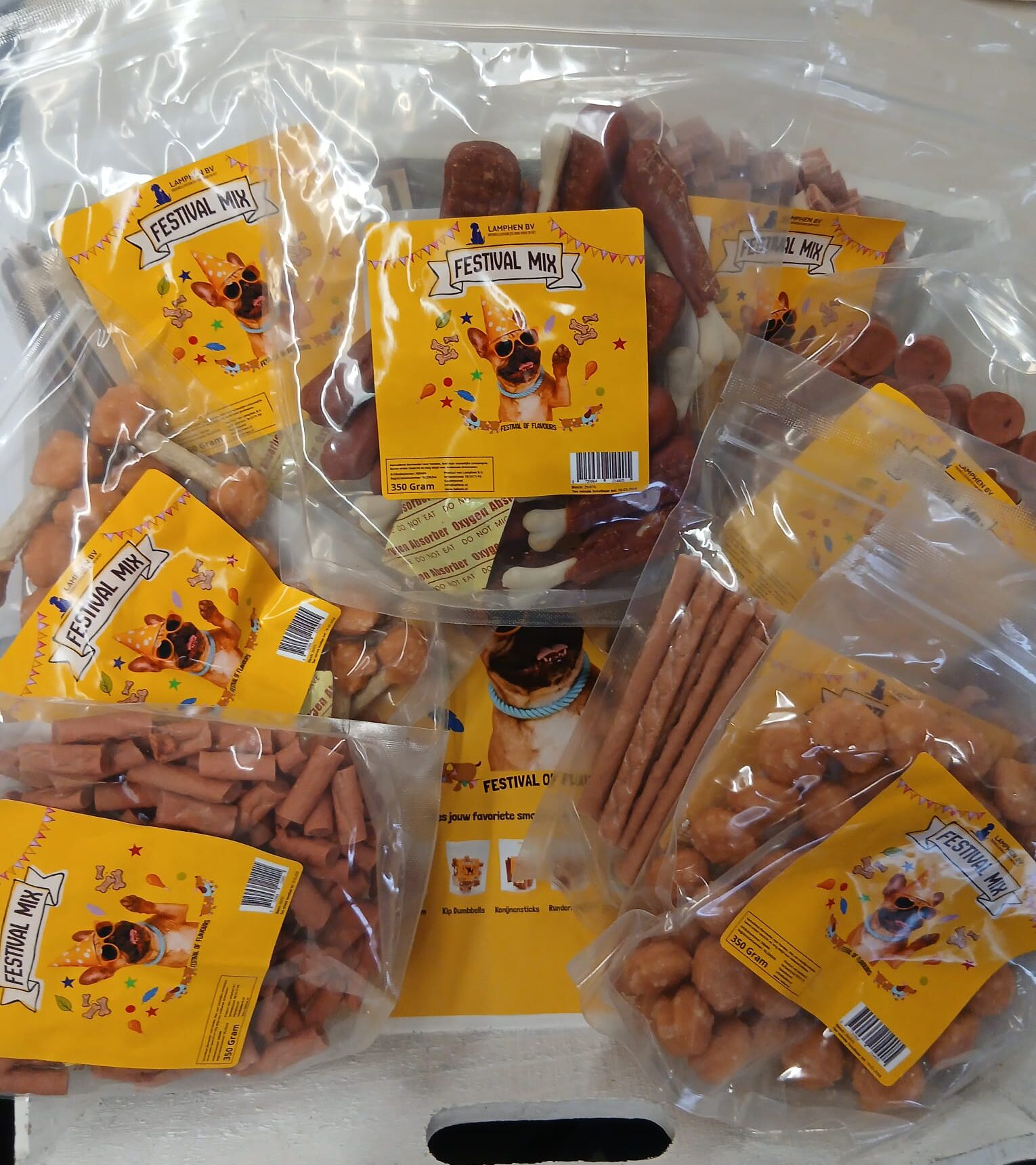 Snack Festival mix 8x 350 gram - Afbeelding 2