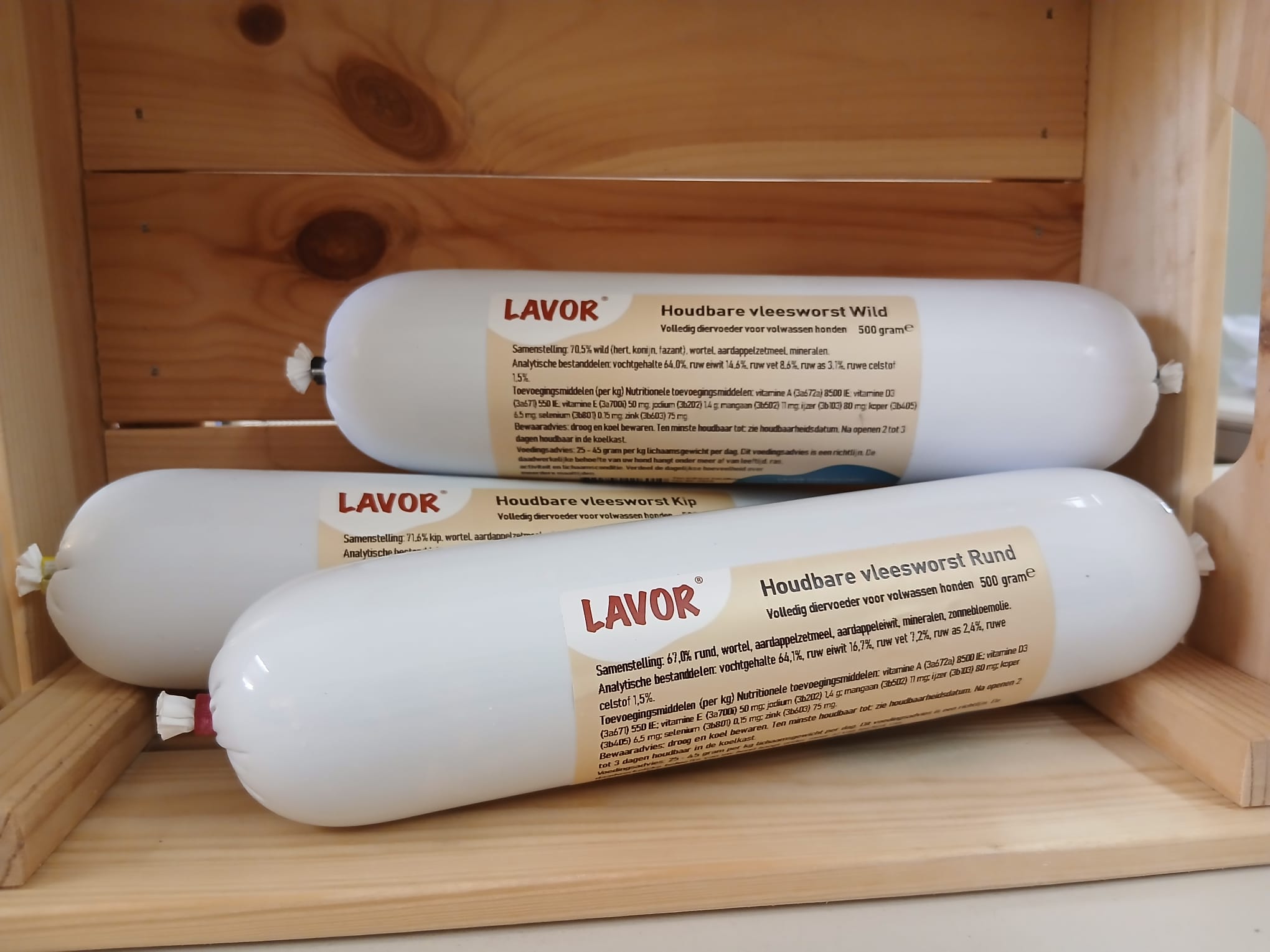 Lavor Proeverij houdbare vleesworst (3 x 500 gram)